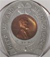 1949 Niagara Falls Horseshoe Good Luck Charm with Lincoln Head Penny For Discount