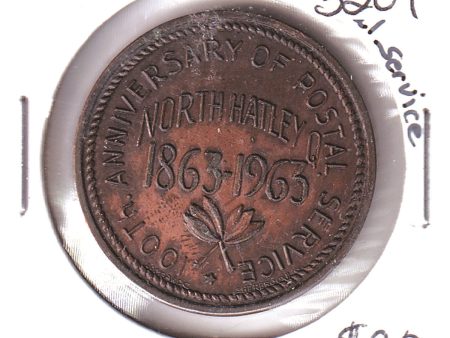 1863-1963 100th Anniversary of North Hatley Postal Service Medallion Online