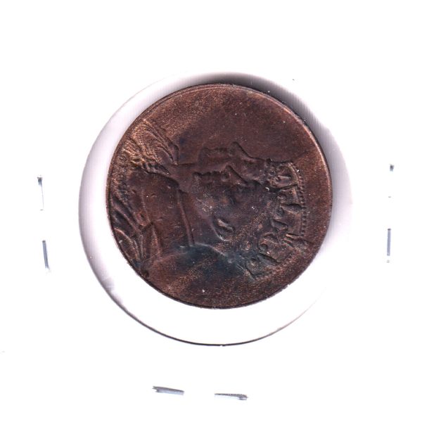 1939 Royal Visit to Canada Copper Medallion (Spot of Corrosion) Hot on Sale