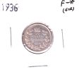 1936 Canada 10-cents F-VF (F-15) Cleaned, bent, or impaired For Discount