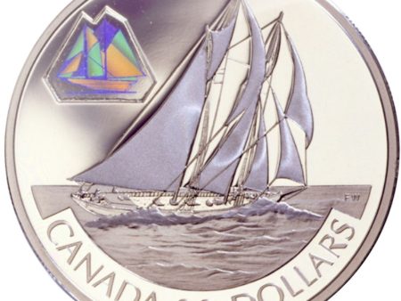 RDC 2000 Canada $20 Transportation Ship - The Bluenose Sterling Silver (Impaired) For Cheap