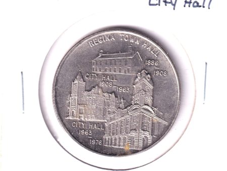 Regina, Saskatchewan, 1976 New City Hall Medallion For Discount