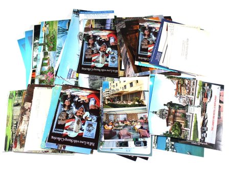 Lot of 80+ Postcards, Mix of Used & Unused, 80+ Pcs (Duplicates, some damaged) Supply