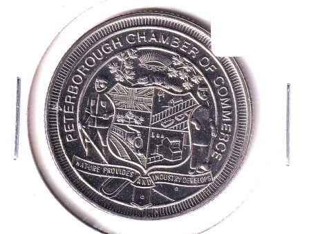 1978 Peterborough Ontario Trade Dollar Token - Famous Lift Lock Sale