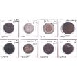 Lot of 8x 1802-1910 World Coins, VG-F to AU, 8Pcs (Impaired) Discount