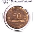 1947-1997 Burlington Ontario 50 Years Teen Tour Bank Medallion Online now