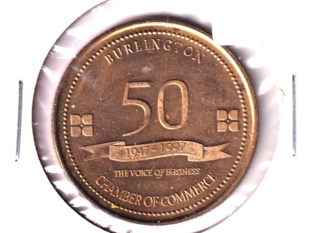 1947-1997 Burlington Ontario 50 Years Teen Tour Bank Medallion Online now