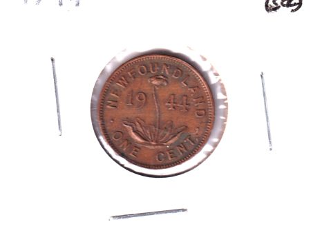 1944C Newfoundland 1-cent Extra Fine (EF-40) Scratched, corrosion, or impaired Online Sale