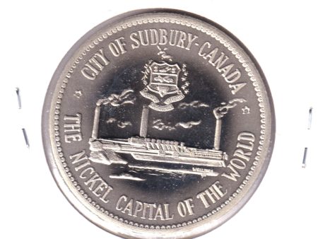 1964 Sudbury, Ontario, Canadian Centennial Numismatic Park Medallion - The Big Nickel Online