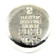 Masterson 2oz. .999 Fine Silver Button (No Tax) - Only 35 Made! For Sale