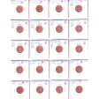 Lot of 60x 1998, 2001 & 2007 Canada 1-cents w  Minting Errors, 60Pcs (Most Duplicates) Sale