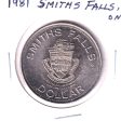 Smiths Falls, Ontario, 1981 Trade Dollar - Sir Wilfrid Laurier Online Hot Sale