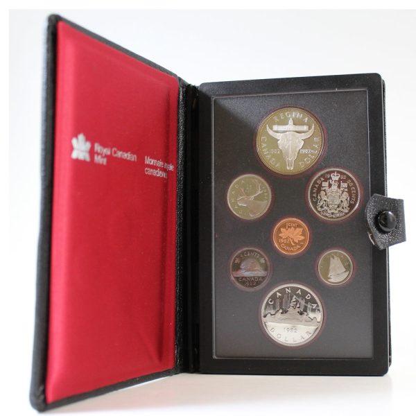 RDC 1982 Canada Proof Double Dollar 7-coin Set (silver $1 toned) For Discount