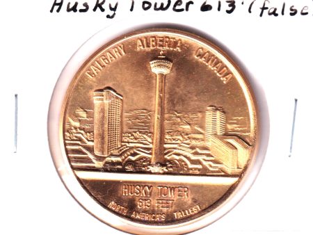 1968 Husky Tower (Calgary Tower) Medallion For Discount