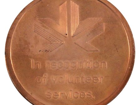 1978 XI Commonwealth Games, Edmonton, Alberta, Volunteer Recognition Medallion Sale