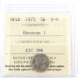 1873 Newfoundland 5-cents ICCS Certified G-6 Obverse 1 Fashion