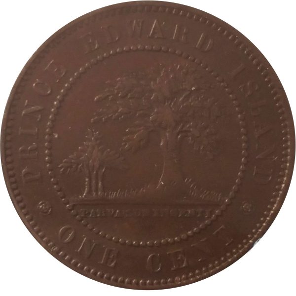 1871 Prince Edward Island 1-cent Extra Fine (EF-40) Discount