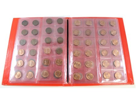 1937-2012 Canada 1-cents collection in Kaskade Collector Album Sale