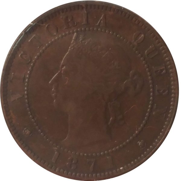 1871 Prince Edward Island 1-cent Extra Fine (EF-40) Discount