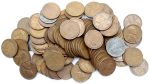 100 x 1909-1958 Mixed Wheat Cents. Mega19 Hot on Sale