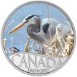 RDC 2017 $10 Celebrating Canada s 150th - Great Blue Heron Silver (No Tax) Writing Online Sale