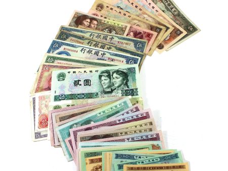 Lot of 60x China Notes, Ungraded and in Various Conditions, 60Pcs (Repeats) For Discount