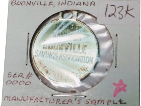 123K. Key Return - Boonville Ind. Savings association. Sale