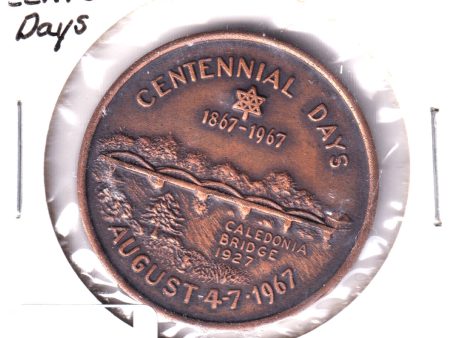 1967 Caledonia, Ontario, Centennial Days Medallion Online