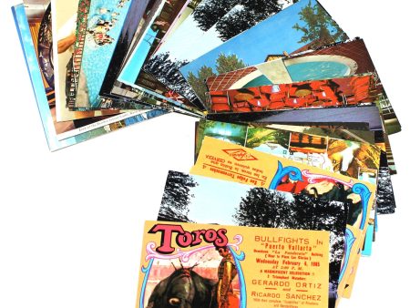 Lot of 46x Canada, USA & Other Postcards, 46Pcs (Many Duplicates, Some Creases Wear) Discount