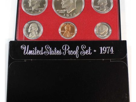 1974 S USA Proof Set (Toned) on Sale