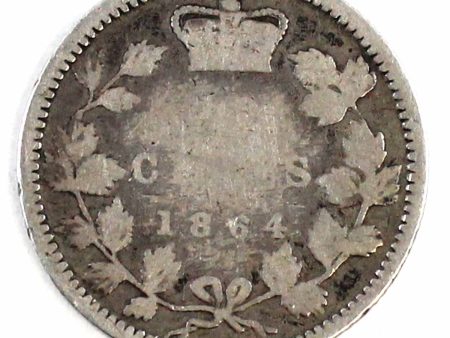 1864 New Brunswick 10-cents Good (G-4) $ Sale