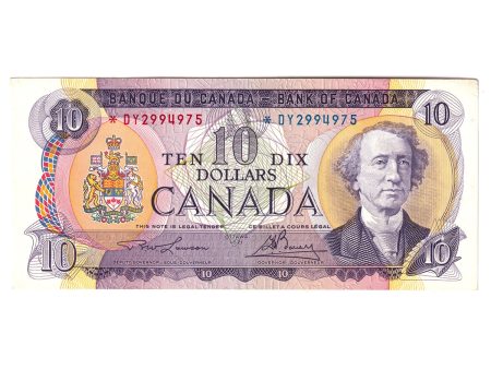 BC-49cA 1971 Canada $10 Lawson-Bouey, *DY Below 3.4M, EF-AU on Sale