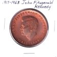 1963 Canada John Fitzgerald Kennedy Memorial Medallion (Toned) Cheap