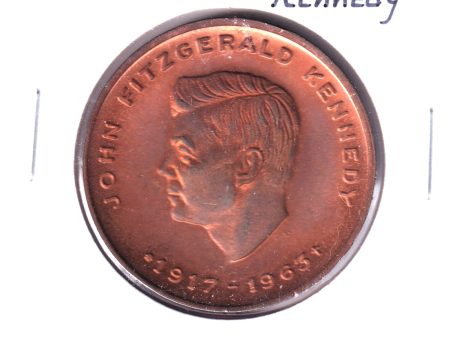 1963 Canada John Fitzgerald Kennedy Memorial Medallion (Toned) Cheap