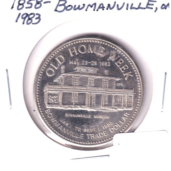 Bowmanville, Ontario, 1983 125th Anniversary Trade Dollar Online