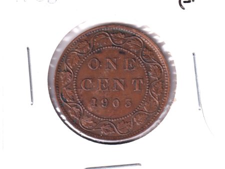 1903 Canada 1-cent EF-AU (EF-45) Spots, heavy marks, or impaired Online