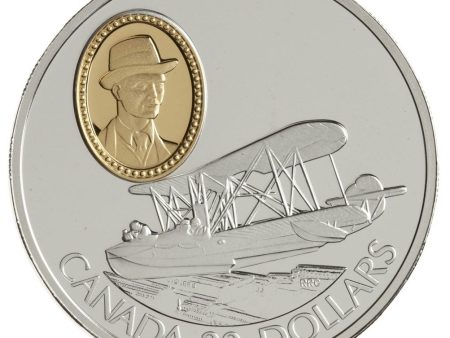 RDC 1994 Canada $20 Aviation Series Vickers Vedette Sterling Silver (impaired) For Cheap