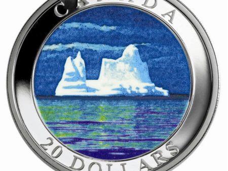 RDC 2004 Canada $20 Natural Wonders - Iceberg Hologram Coin (No Tax) Impaired on Sale