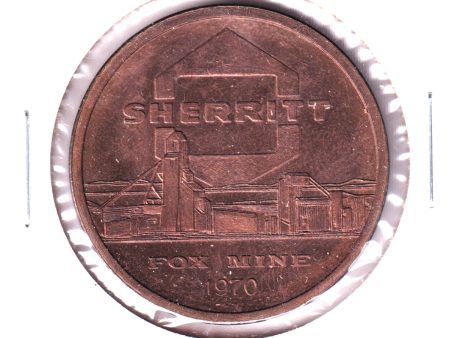 1970 Sherritt Fox Mine Medallion: 20 Years of Progress Discount