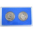 Pair of 1975-1976 USA International Ocean Exposition Medallions, 2Pcs in Case For Sale