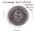 Shell 1970 FIFA World Cup German Medallion: Horst Wolter (Mexico 70) Online Hot Sale