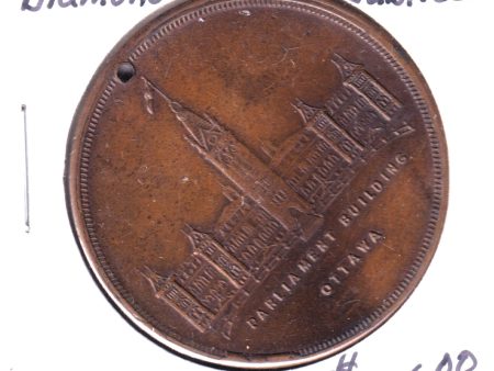 Ottawa, Ontario, 1927 Diamond Jubilee Souvenir Medallion Fashion