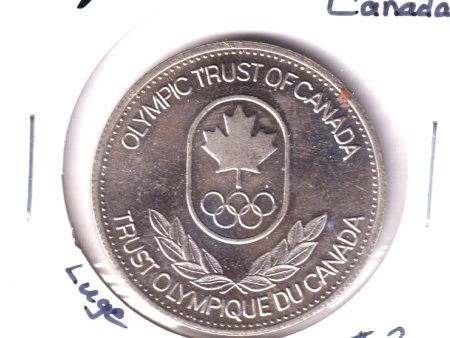 Olympic Trust of Canada 1980 Fundraising Token - Luge Online Hot Sale