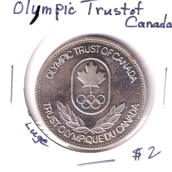 Olympic Trust of Canada 1980 Fundraising Token - Luge Online Hot Sale