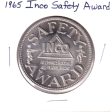 1965 Inco Safety Award Frood-Stobie Mine Token Fashion