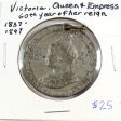 1837-1897 Victoria Queen and Empress 60th Year of Reign Medal Hot on Sale