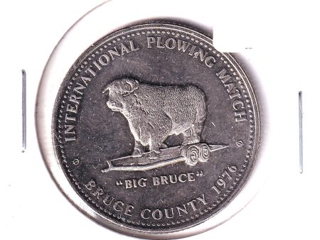 Walkerton, Ontario, 1976 International Plowing Match  Big Bruce  Medallion Online now