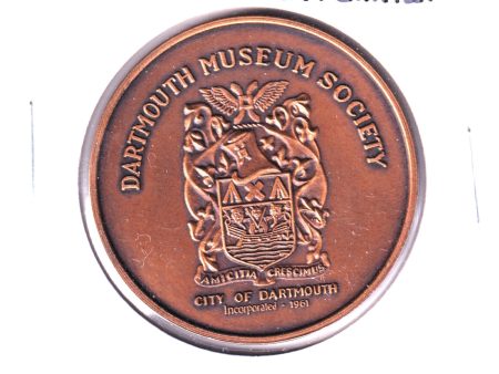 1967 Dartmouth Museum Society (Nova Scotia) Canada&apos;s Centennial Medallion For Discount