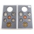 Pair of 1991 & 1992 Canada 6-coin Frosted Proof Sets - from Double Dollar Set on Sale