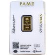 PAMP Suisse 5g .999 Gold Lady Fortuna Bar in Original Package (No Tax) Online now